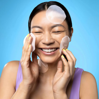 JIYU Toner Pads - Korean Skincare for Dark Spots, Wrinkles & Dull Skin - Hydrating Facial Treatment with Snail Mucin, Niacinamide, Peptides & Centella - 100 Count